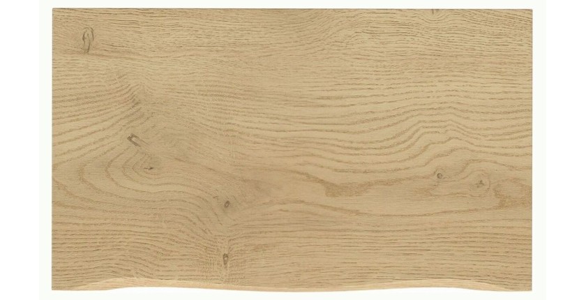 Zwevende badkamerset OSTER 80cm: onderkast met lades + schuin werkblad voor wastafel + opzetwastafel