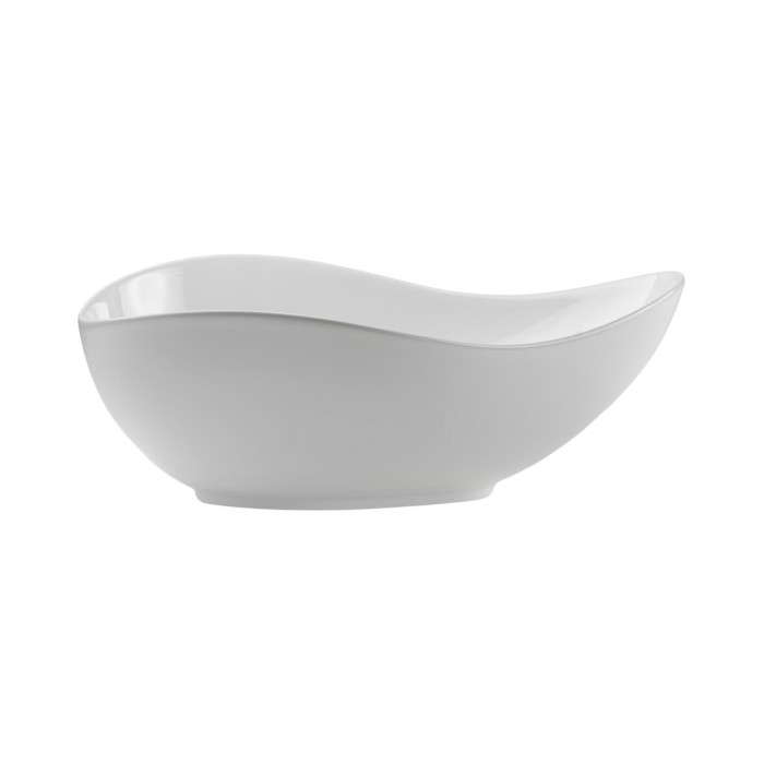 Insieme OSTER 100cm : mobile sottolavabo con cassetti verde salvia e nicchie a vista + piano per lavabo + lavabo da appoggio bia