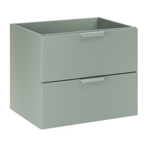 Meuble sous vasque à tiroirs vert sauge OSTER 60cm
