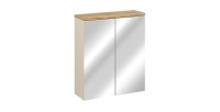 Meuble de rangement suspendu avec portes en miroirs ERMANO