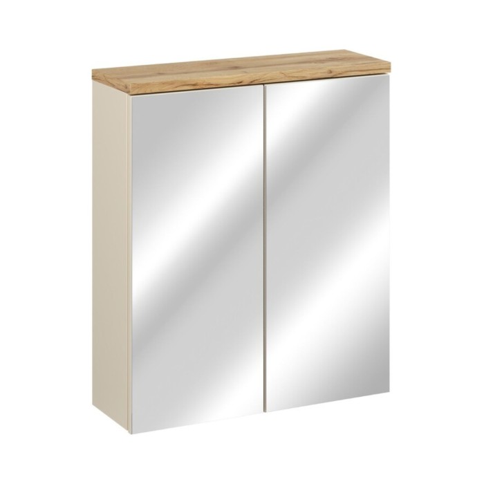 Meuble de rangement suspendu avec portes en miroirs ERMANO