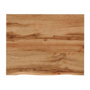 Badezimmer-Set ERMANO Kaschmir und Eichenoptik 60cm: Unterschrank + abgeschrägte Waschtischplatte