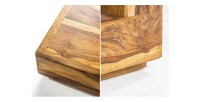 Zoom sur les détails de la table basse GRADI carré 60cm