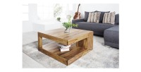Table basse GRADI carré 80cm mise en situation