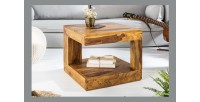 Table basse carré GRADI 45cm mise en situation