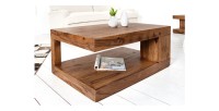 Table basse GRADI rectangulaire 90cm mise en situation