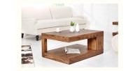 Table basse GRADI rectangulaire 90cm en situation avec décor