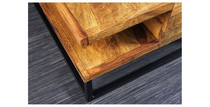 Zoom sur la niche visible de la table basse GRADI 60cm