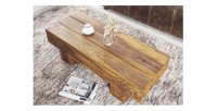 Table basse TOLB rectangulaire 100cm vue de haut