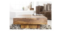 Table basse carrée TOLB 70cm vue de face