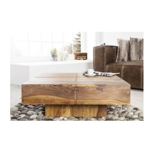 Table basse carrée TOLB 70cm vue de face
