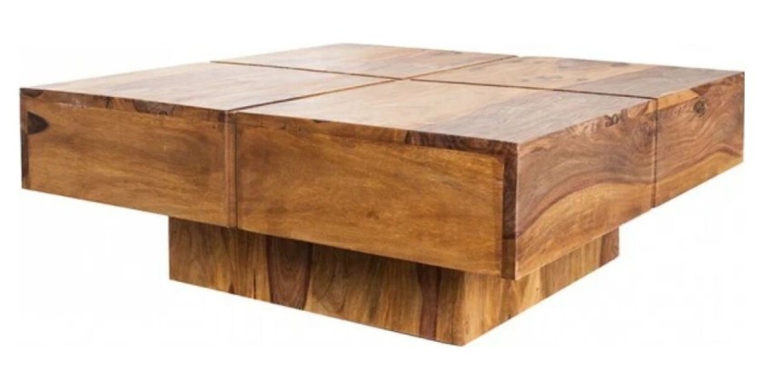 Table basse carrée TOLB 70cm