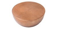 Table basse ronde TRIANE bronze 60cm