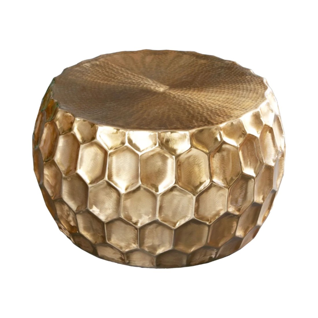 Table basse TRIANE doré 70cm