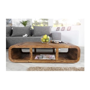 Table basse CURVIA 100cm mise en situation