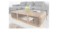 Table basse CURVIA 100cm dimensions