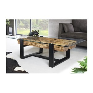 Table basse RAFTA 130cm mise en situation