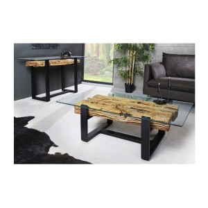 Table basse RAFTA 130cm vue éloignée