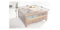 Table basse PATCHWOOD 70cm dimensions