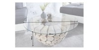 Table basse ARBOREA ronde 70cm dimensions
