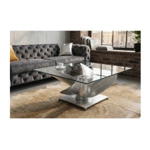 Table basse ALUMIA 85cm vue de face