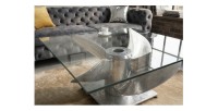 Table basse ALUMIA 85cm vue rapprochée