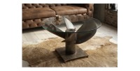 Table basse ALUMIA 60cm mise en situation