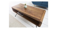 Table basse RETROVA 100cm vue de haut