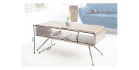 Table basse RETROVA 100cm dimensions