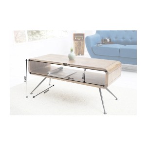 Table basse RETROVA 100cm dimensions