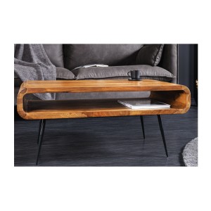 Table basse RETROVA 90cm vue de face
