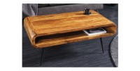 Table basse RETROVA 90cm vue de haut