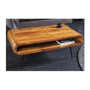 Table basse RETROVA 90cm vue de haut