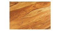 Zoom sur les détails du plateau de la table basse RETROVA 90cm