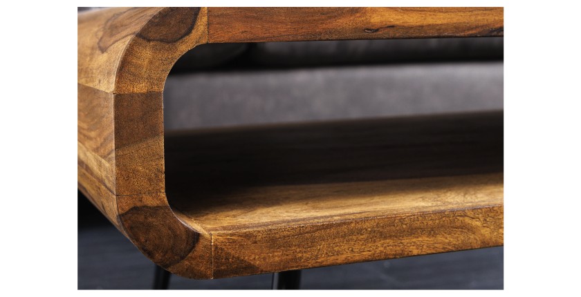 Zoom sur la niche de la table basse RETROVA 90cm
