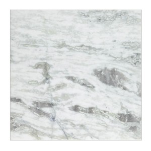Exemple de marbrage pour la table basse VORTEX blanche