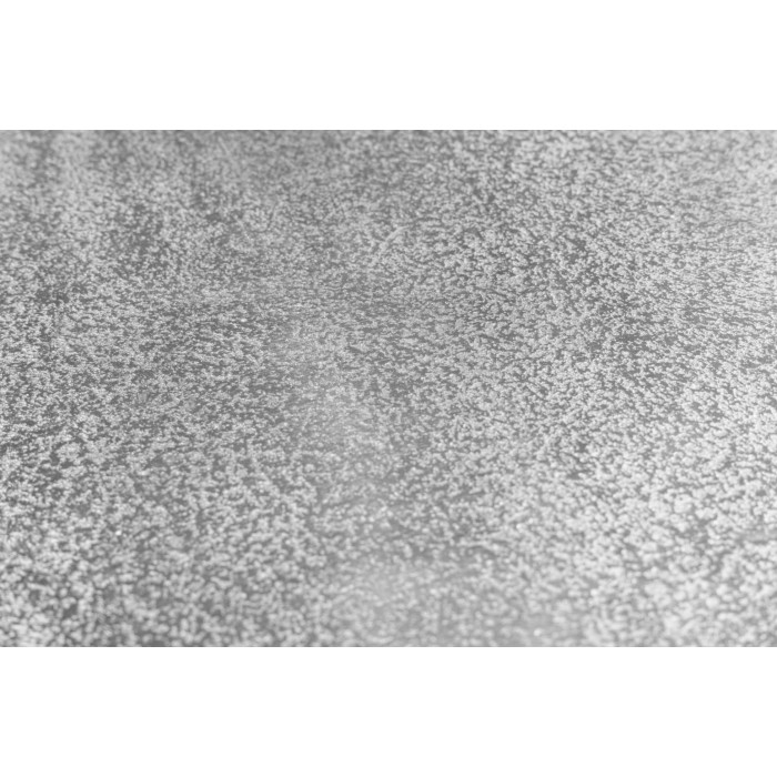 Niedrige Beistelltische VORTEX in Silber aus Aluminium - 2er Set asymmetrisch gestalteter Tische