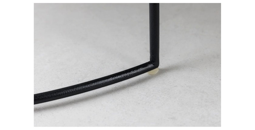 Zoom sur les pieds des tables basses gigognes avec plateaux amovibles VORTEX