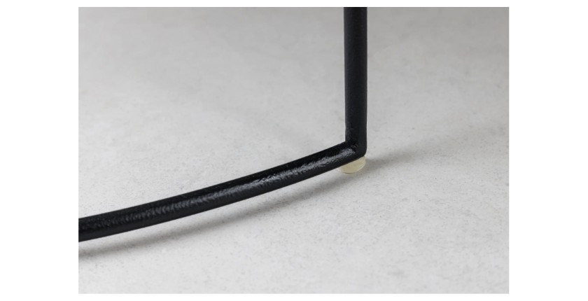 Zoom sur les pieds des tables basses gigognes avec plateaux amovibles VORTEX