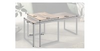 Tables basses gigognes empilables en bois VORTEX dimensions