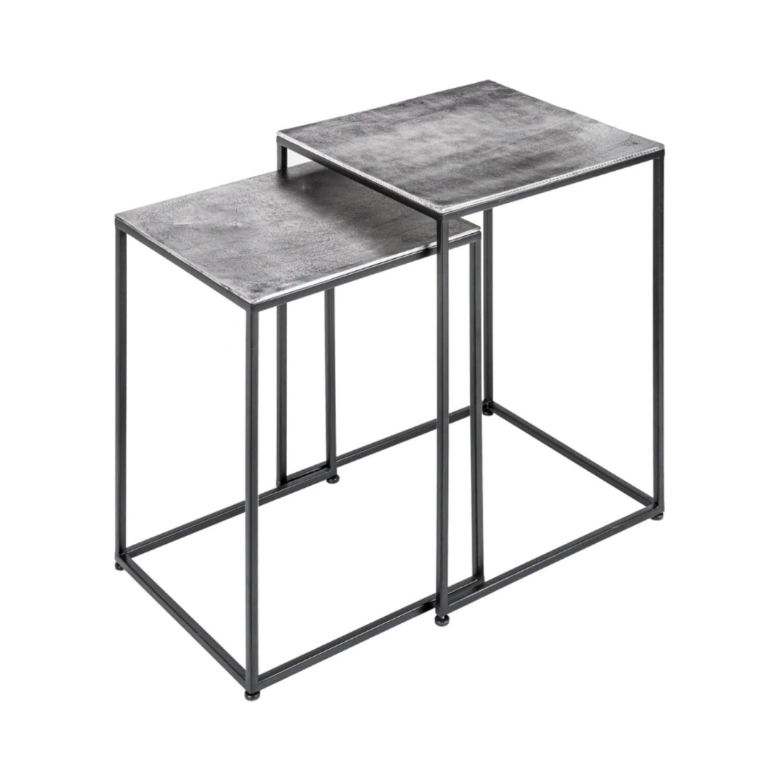 Tables basses gigognes grises VORTEX