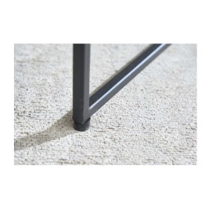 Zoom sur les pieds des tables basses gigognes grises écaillées VORTEX