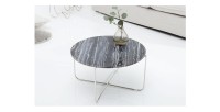 Table basse VINTORA grise mise en situation