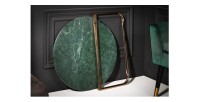 Zoom sur la table basse VINTORA verte pliée