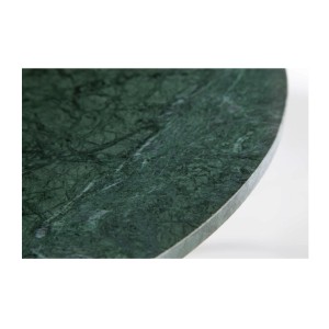 Zoom sur le plateau de la table basse VINTORA verte