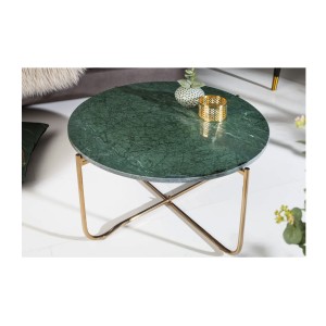 Table basse VINTORA verte vue de haut
