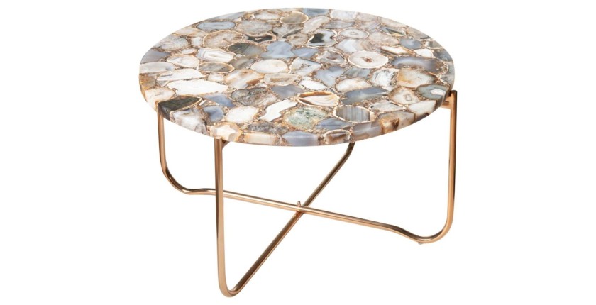 Table basse VINTORA en agate