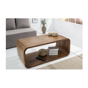 Table basse CURVENA vue de côté
