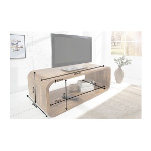 Table basse CURVENA en meuble TV dimensions