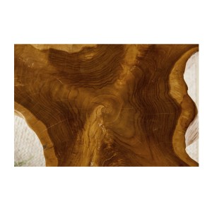 Zoom sur la texture du plateau de la table basse RIVET 60cm